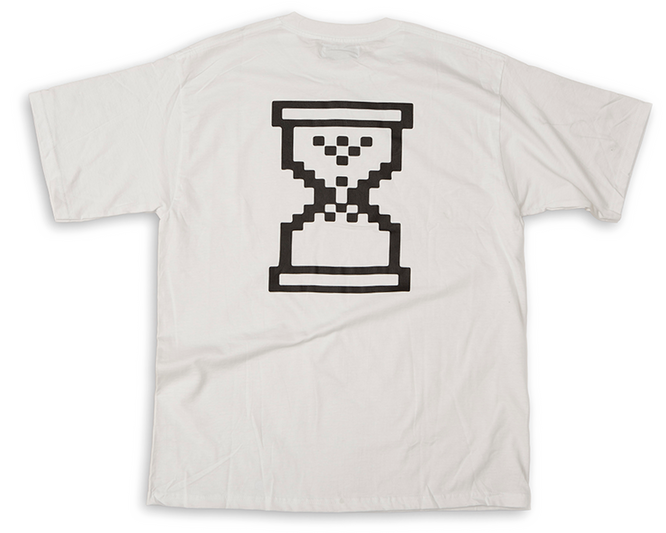 KOSZULKA SOUR SKATEBOARDS HOURGLASS (WHITE)