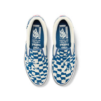 Vans x Krooked by Natas for Ray Skate Slip-On (Blue)