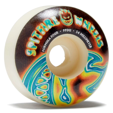 Spitfire Wheels Formula Four Radioactive Bighead 99DU 54 mm