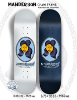 Krooked Skateboarding Manderson Chain Frame 8.75" x 32.62"