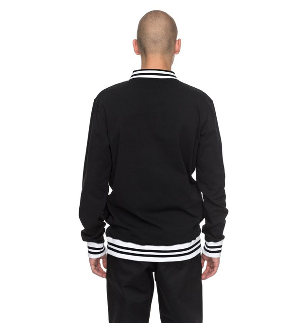 SKATE POLO DC LONGSLEEVE (BLACK)