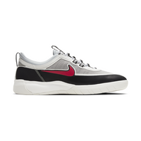 Nike SB Nyjah Free 2.0 (Black / Sport Red / Metallic Silver)