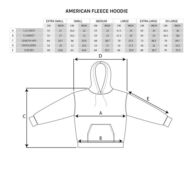 POLAR SKATE CO. SWEATSHIRT AMERICAN FLEECE HOOD (GRAY HEATHER)