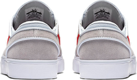 Nike SB Zoom Stefan Janoski shoes (Pure Platinum / University Red)