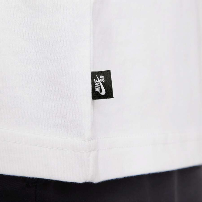 Nike SB Logo Skate Tee (White/Black)