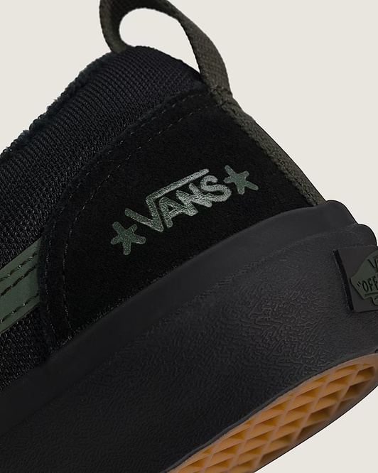 Vans Skate Old Skool 36+ by Atiba Jefferson (Black / Dark Green)