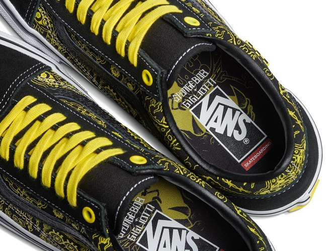 Vans Skate x Spongebob Old Skool (Black / Yellow / White)