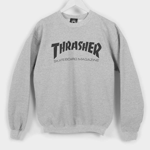 Thrasher Skate Mag Crew Gray sweatshirt