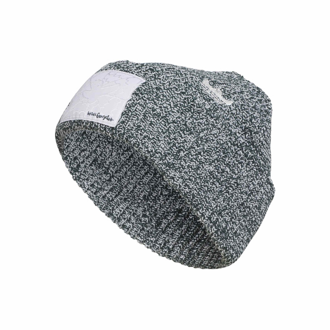 adidas Skateboarding x Mark Gonzales Work Beanie (Aurora Ivy / Core White)