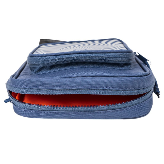 Spitfire Bighead Swirl Cross Body Bag (Navy / Orange / Reflective)