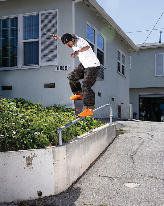 Vans Skate Old Skool 36+ by Atiba Jefferson (Solar Orange)