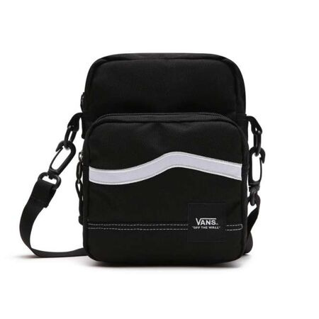 Vans Construct Shoulder Bag (Black / White)