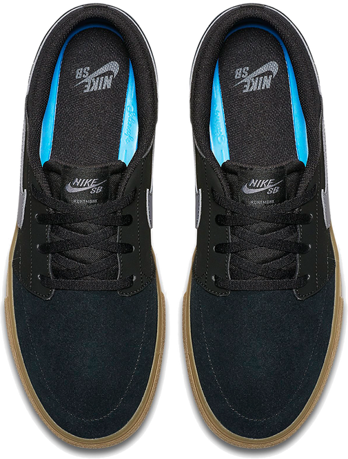 NIKE SB Portmore II Solar Black / Dark Gray shoes