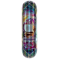 Real Skateboards Herman Stene Holographic Cathedral 8.38" x 32.18