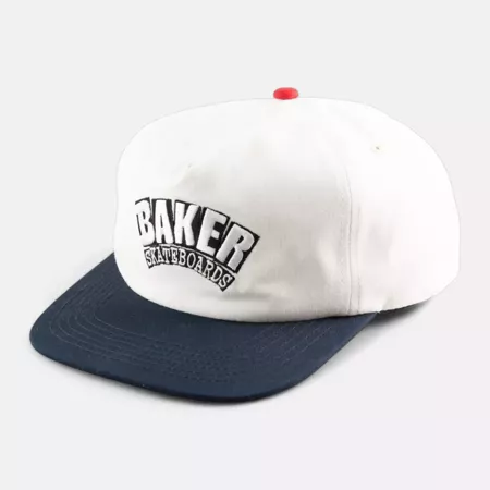 Baker Skateboards Arch Snapback (Off White)