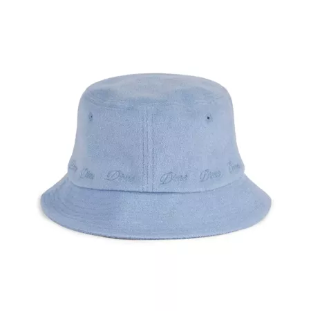 Dime Terry Cloth Bucket Hat (Light Blue)