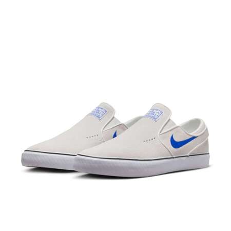 Nike SB Janoski+ Slip (Summit White / Hyper Royal / Summit White)