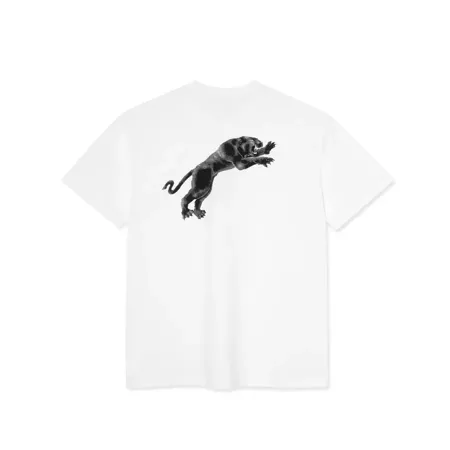 Polar Skate Co. Tape and Panther Tee (White)