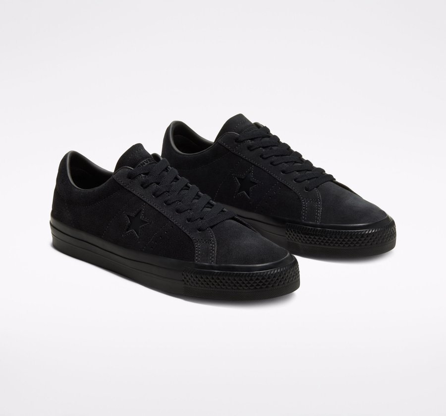 converse cons one star black