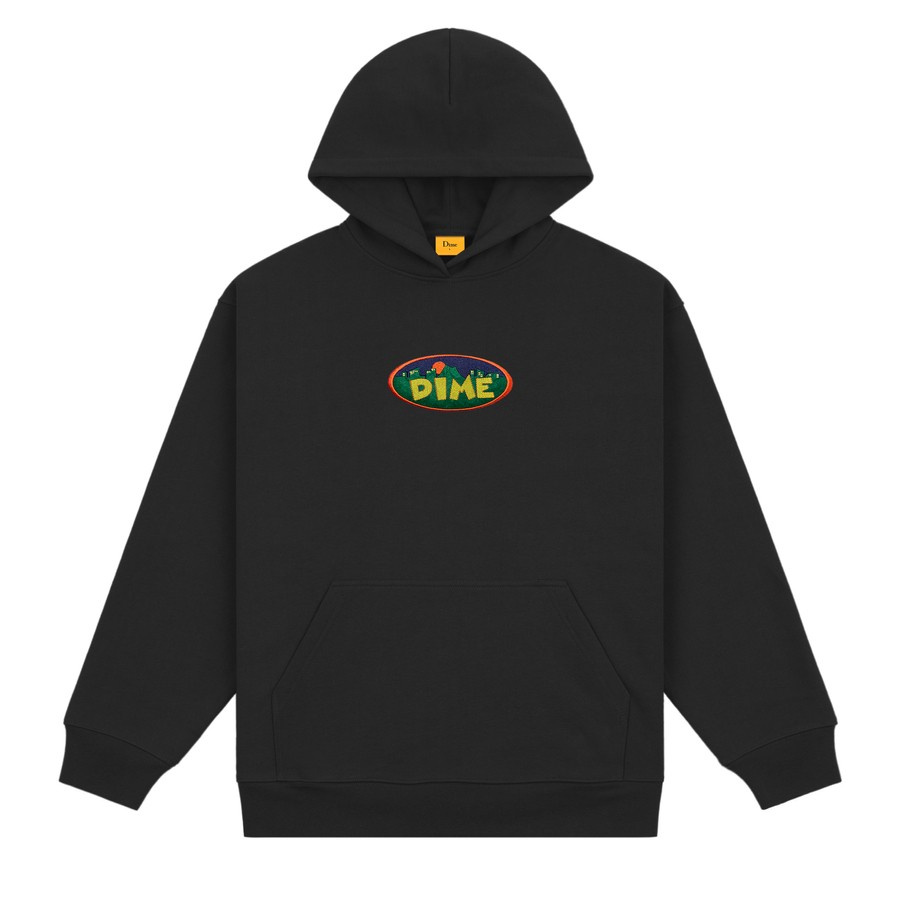 Dime Ville Hoodie Black