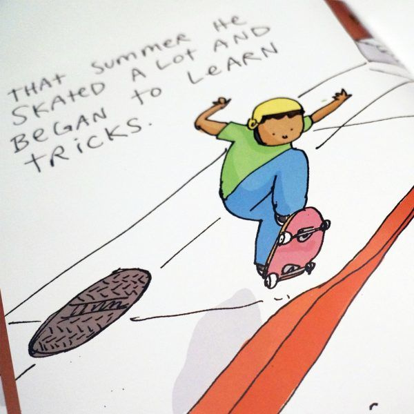 Książka "My first skateboard book" by Karl Watson
