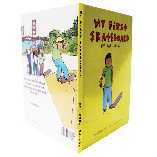 Książka "My first skateboard book" by Karl Watson