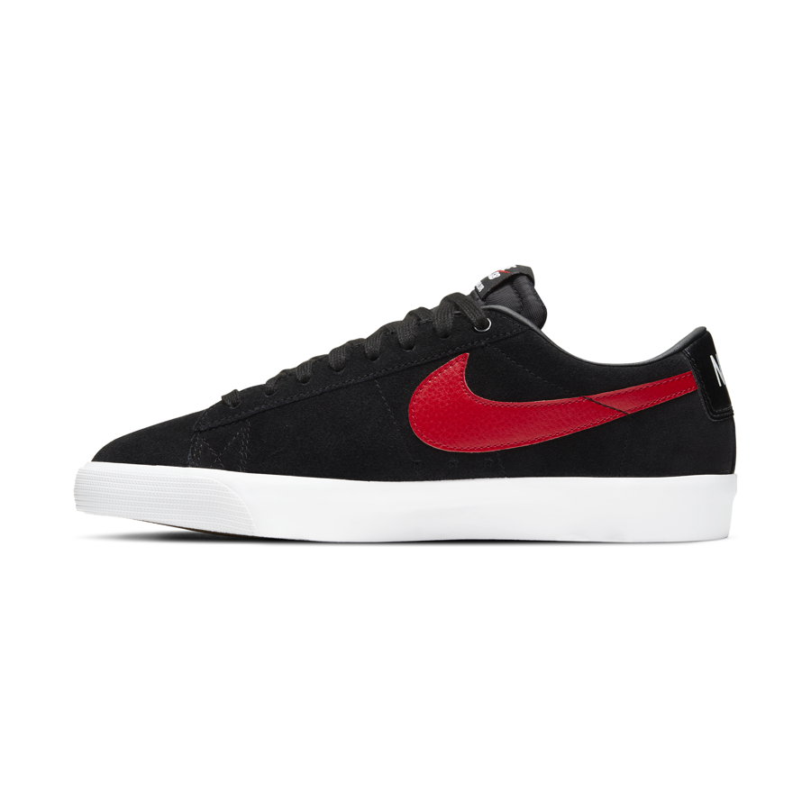 nike sb blazer low gt university red