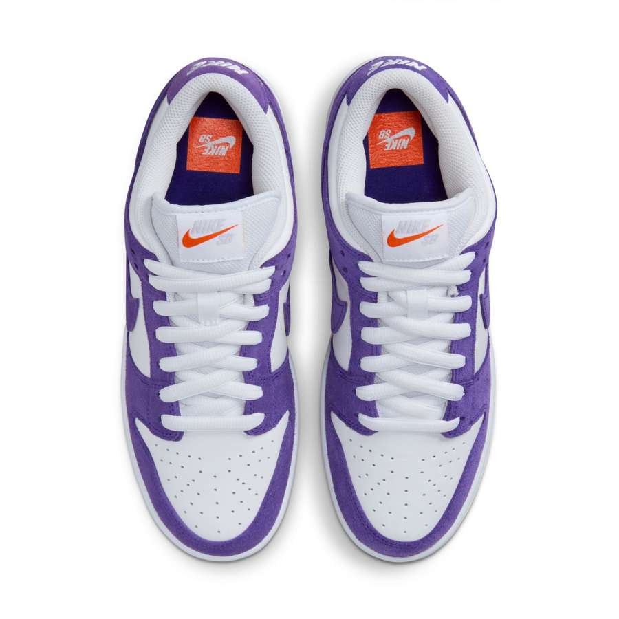 Nike SB Dunk Low Pro ISO (Court Purple / White)