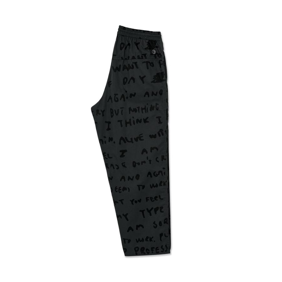 Polar Skate Co. Sad Notes Surf Pants (Graphite)