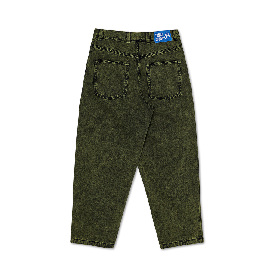 Spodnie Polar Skate Co. Big Boy Jeans (Green Black)