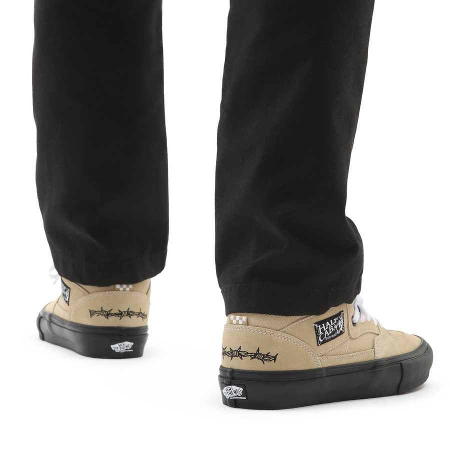 Vans x Elijah Berle Skate Half Cab (Dark Beige)