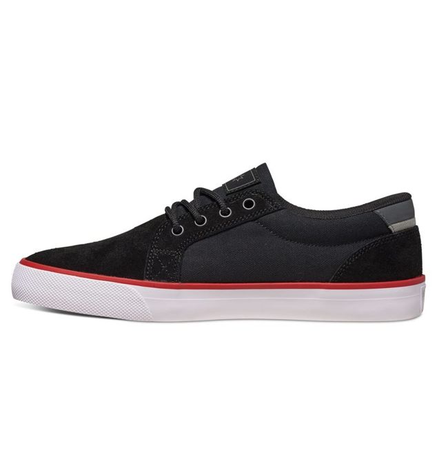 BUTY DC SKATEBOARDING COUNCIL S (BLACK/WHITE/RED)