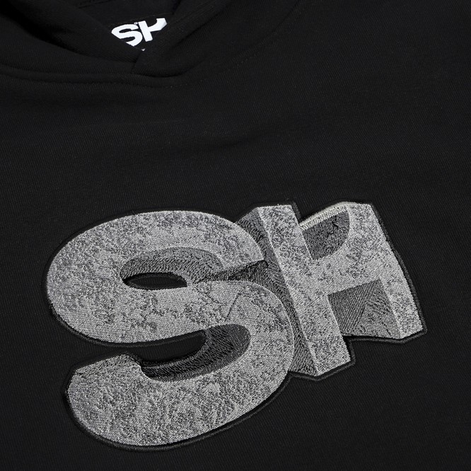 Bluza SH 3D QP Logo Embroidery (Black)