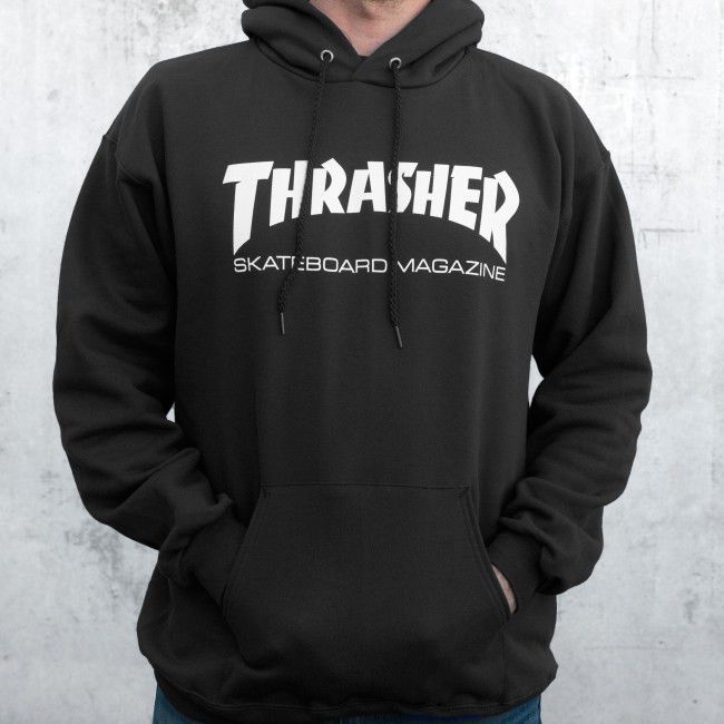 Bluza Thrasher Skate Mag Logo Hood (Black)