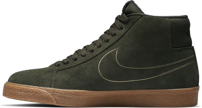 Buty Nike SB Air Zoom Blazer Mid (Sequoia / Medium Olive)