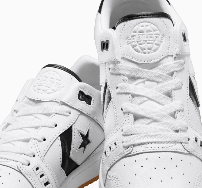 CONS AS-1 Pro Leather (White / Black / White)