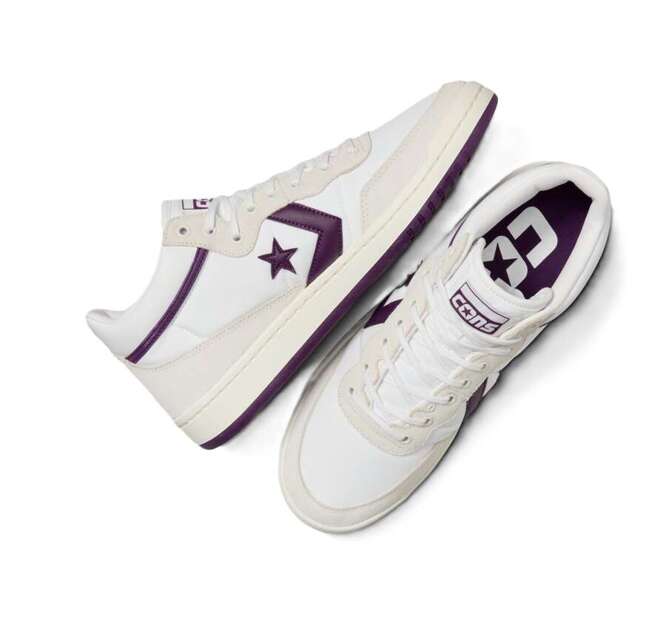 CONS Fastbreak Pro (White / Vaporous Gray / Purple)