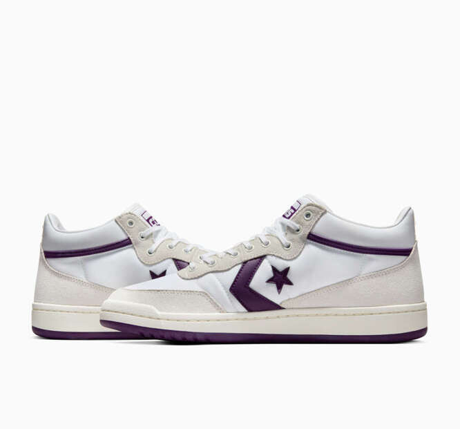 CONS Fastbreak Pro (White / Vaporous Gray / Purple)