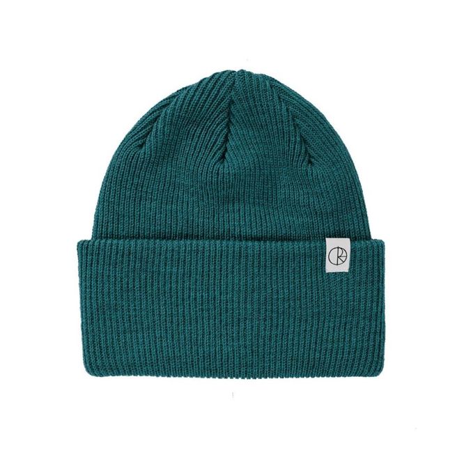 CZAPKA POLAR SKATE CO. MERINO WOOL BEANIE (TEAL)