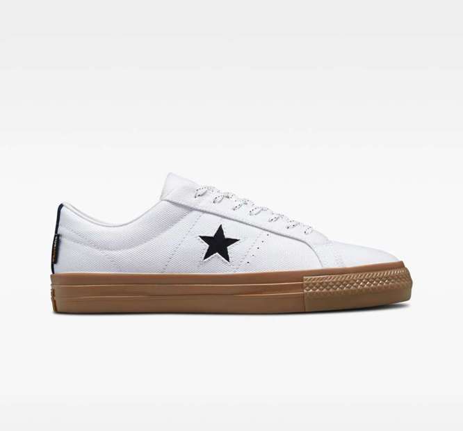 Converse CONS One Star Pro Cordura Canvas (White / Black / Dark Gum)