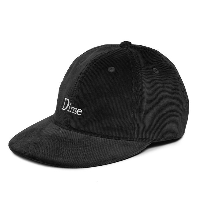 Czapka Dime Classic Logo Corduroy Cap (Black)
