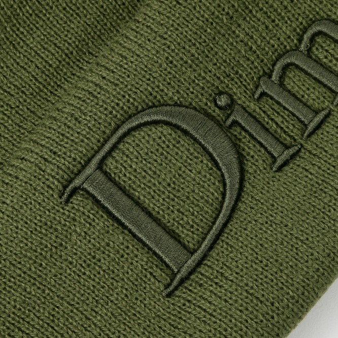 Dime Classic 3D Beanie (Olive Green)