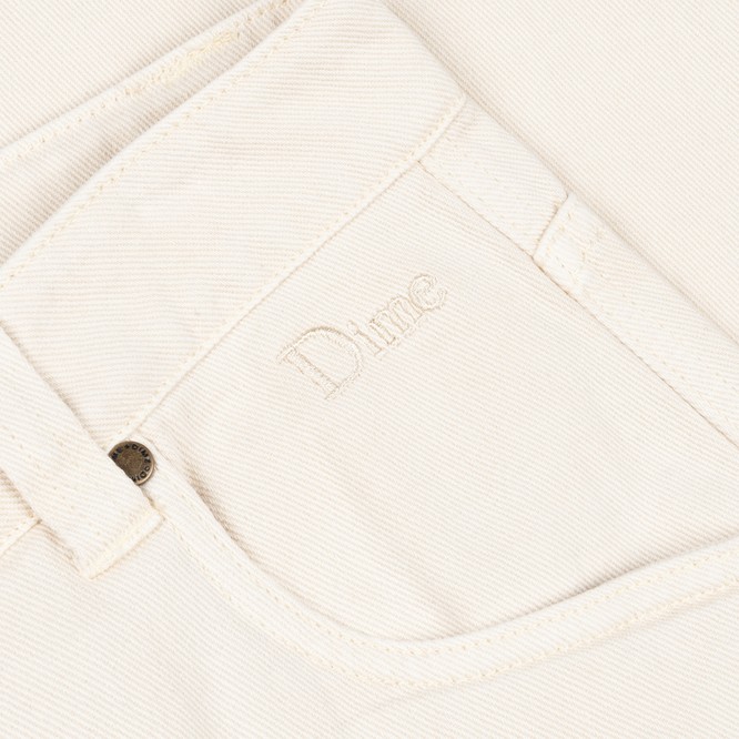 Dime Classic Baggy Denim Pants (Warm White)