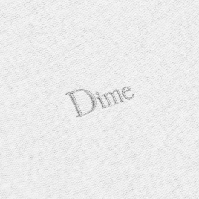 Dime Classic Small Logo Hoodie (Ash)