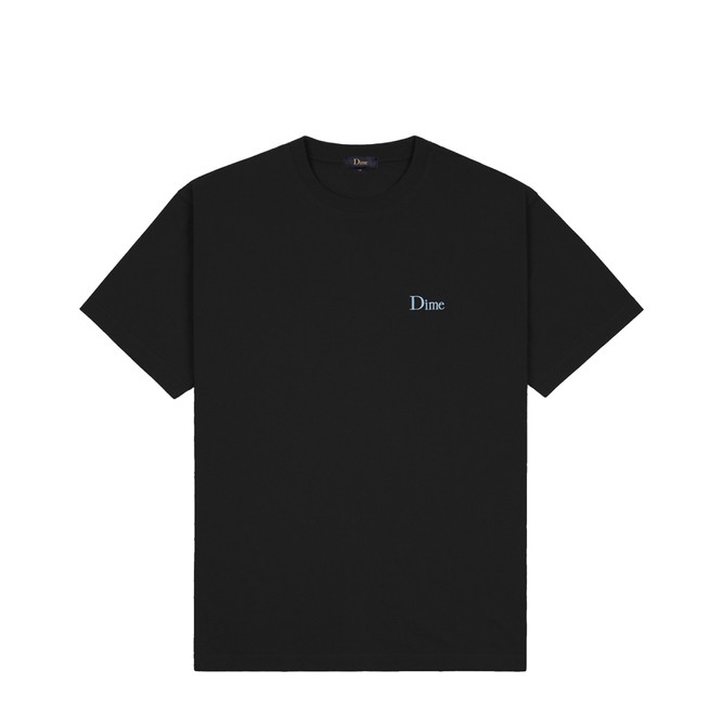 Dime Classic Small Logo T-Shirt (Black)