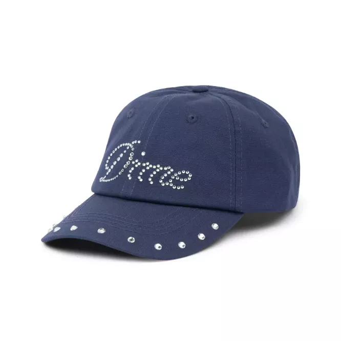 Dime Icy Cursive Low Pro Cap (Dark Navy)