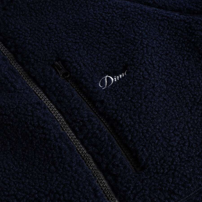 Dime Polar Fleece Sherpa Zip (Navy)