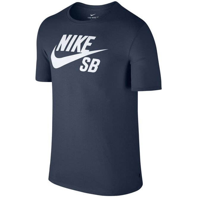 Koszulka Nike SB Logo T-Shirt (Thunder Blue / White)