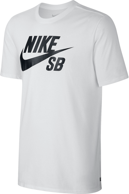 Koszulka Nike SB Logo T-Shirt (White / Black)