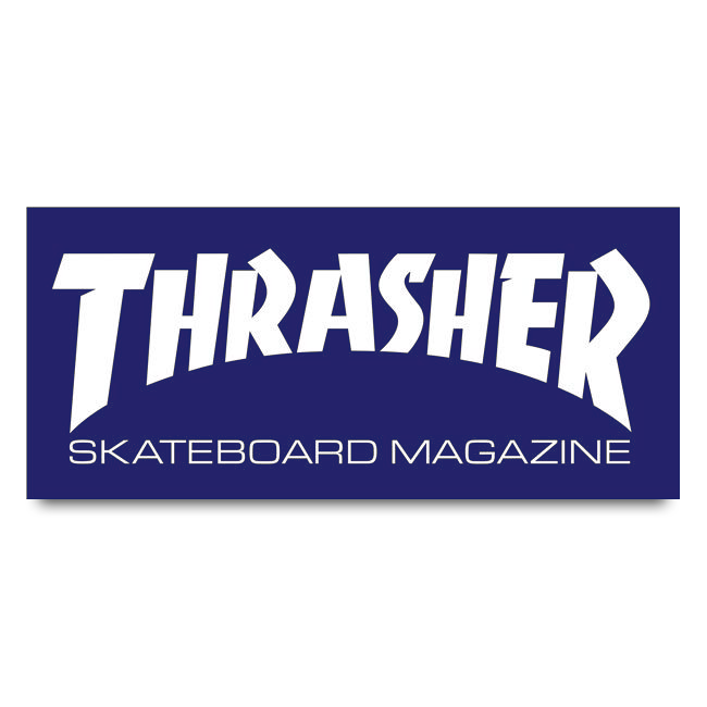 Naklejka Thrasher Skate Mag LARGE (Blue)